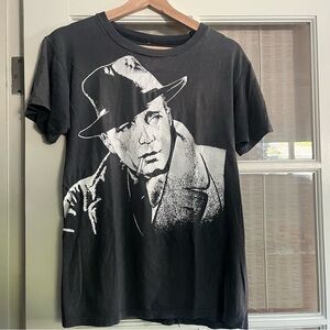 Vintage 80s Humphrey Bogart Graphic T-Shirt